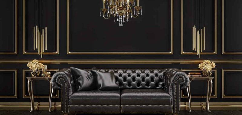 How To Decorate Around A Black Leather Sofa 2 color scheme goes best with a black leather sofa